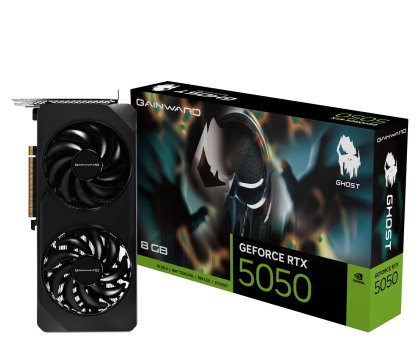 Karta graficzna GAINWARD GeForce RTX 5050 Ghost Dual 8GB GDDR6 DLSS4 NE65050019P1-GB2070B